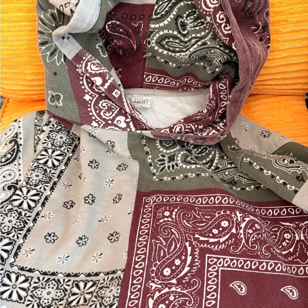 Bdg Multicolor Patchwork Washed Sweater - image 2